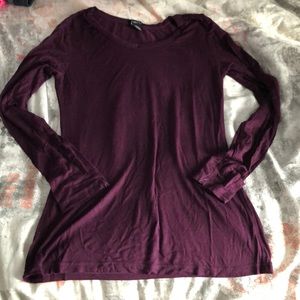 Long sleeve fitted tee